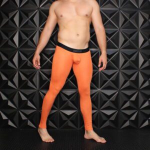 Large-Max Bulge Long Johns-Orange Whisper (Photo Sample Sale)