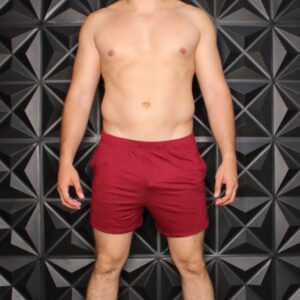 Push Shorts-Maroon Whisper (No Pockets) - Image 1